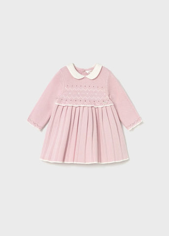 knitted dress for newborn baby Ref.  25-2804-025