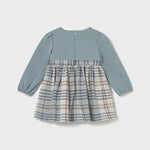 Combined plaid baby dress Ref. 25-2903-68