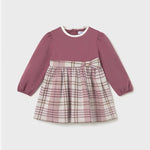Combined plaid baby dress Ref. 25-2903-69
