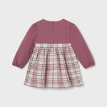 Combined plaid baby dress Ref. 25-2903-69