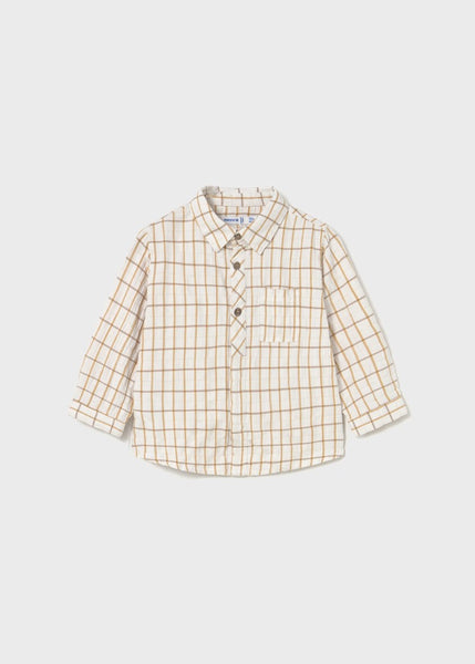 Baby Sweater with Intarsia Design/Plaid Shirt/Basic Straight-Leg Jeans Ref. 15-2343-15/2110-15/0542-54