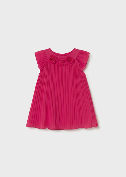 Baby Pleated Dress with Flowers Ref. 26-1913-51