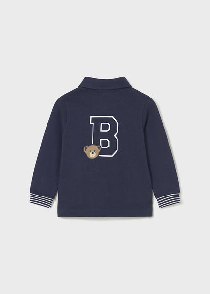 Baby Sweater with Bear Pocket/Polo Shirt with Details/Basic Jeans Ref. 15-2341-59/2101-71/2502-69