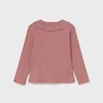 SET Baby Ribbed Polo Shirt with Ruffle Collar/ 2 Basic Leggings Ref. 15-2112-40/0702-85