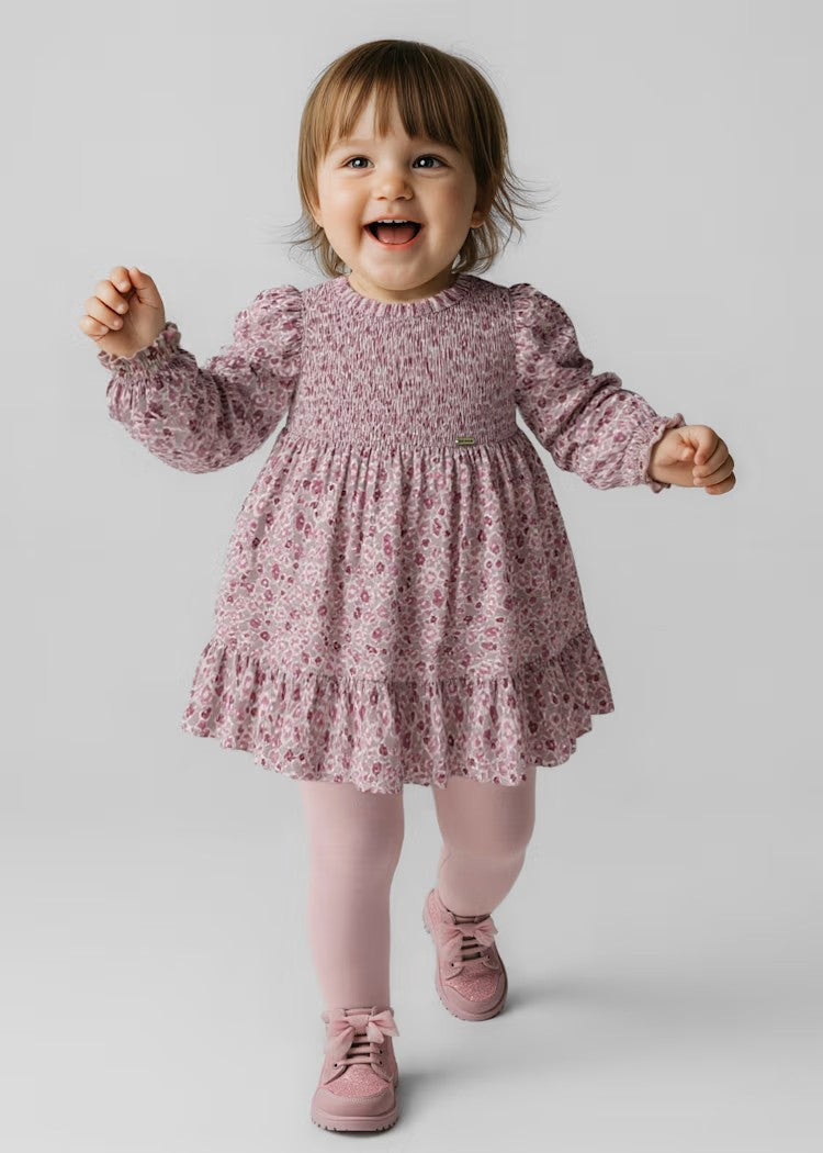 Baby velvet ruffle dress Ref.  25-2909-25