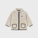 سويت شيرت بسحاب شيربا للأطفال/قميص كاروهات/جينز أساسي بقصة أرجل مستقيمة.مرجع. 15-2427-21/2110-95/0542-53