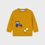Baby Sweater with Intarsia Design/Plaid Shirt/Basic Straight-Leg Jeans Ref. 15-2343-15/2110-15/0542-54