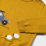 Baby Sweater with Intarsia Design/Plaid Shirt/Basic Straight-Leg Jeans Ref. 15-2343-15/2110-15/0542-54