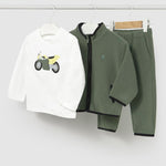 Baby Tracksuit with Motorcycle T-Shirt Ref. 15-02837-24