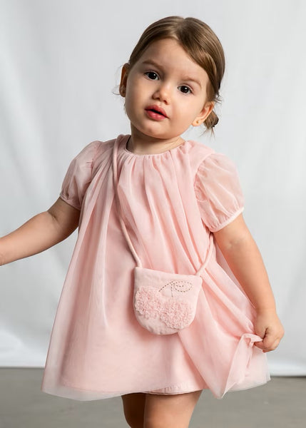 Baby Tulle Dress with Crossbody bag Ref. 26-1917-46