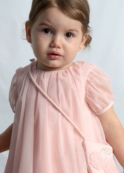 Baby Tulle Dress with Crossbody bag Ref. 26-1917-46