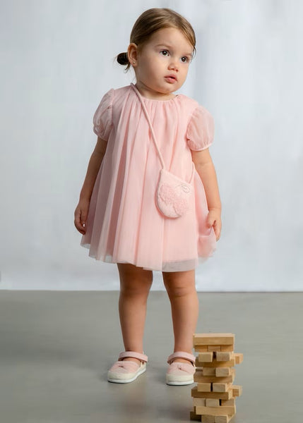 Baby Tulle Dress with Crossbody bag Ref. 26-1917-46