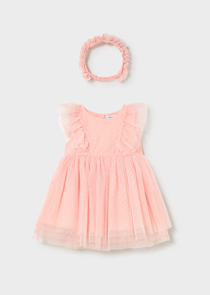 Baby Tulle Dress with Headband Ref. 26-1905-48