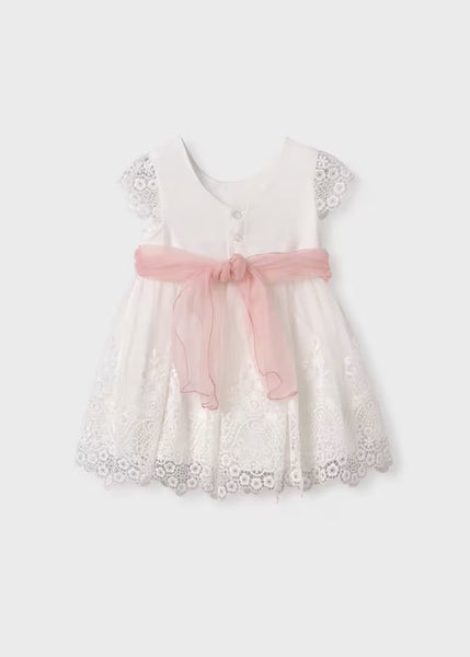 Baby Tulle Embroidered Guipure Dress Ref. 24-05011-001