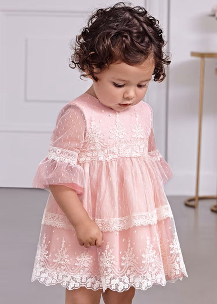 Baby Tulle Plumeti Dress Ref. 24-05014-009