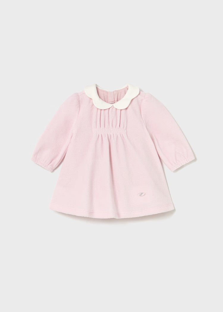 Newborn dress with collar Ref. 25-2805-29