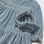 Baby velvet dress with headband Ref.  25-2904-72