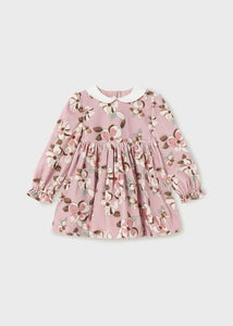 Baby velvet print dress Ref. 13-02973-036