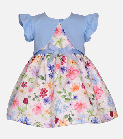 Violet Floral Cardigan Dress 13439