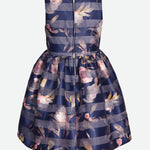 AVERY FLORAL STRIPE PARTY DRESS 11552