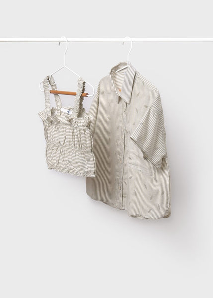 Girl's striped top blouse Ref.  25-06145-022