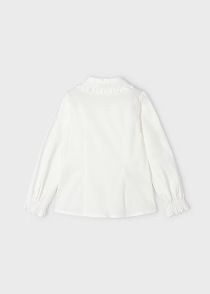 Girl's wave sweater Ref.  13-00319-010/Girl's smock knit blouse Ref.  13-04195-026/ 13-04213-039