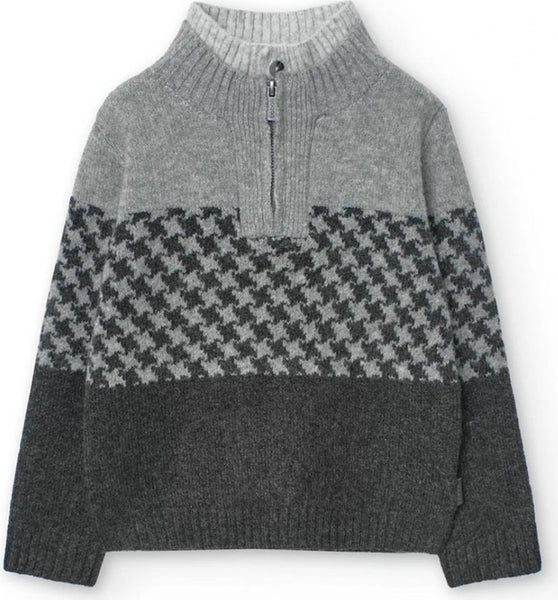 Boboli Children's Long Sleeve Sweater Gray