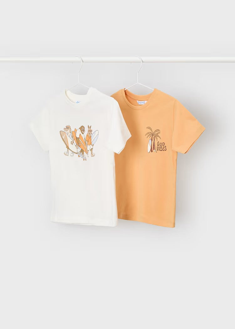 3 PES SETBoy 2- T-shirts /Fit Shorts Linen Relaxed  Ref. 26-3202-55 /3063-61