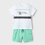 Boy Cargo Shorts and T-Shirt Set Ref. 25-3605-087