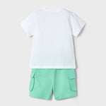 Boy Cargo Shorts and T-Shirt Set Ref. 25-3605-087