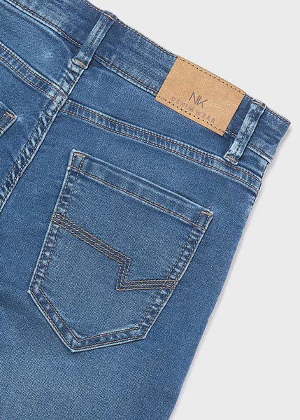 Boy Striped Polo Shirt/Boy Denim Shorts Ref. 26-6217-27/6167-91