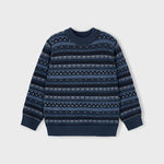 Boy Jacquard Knit Sweater Ref. 15-4381-14