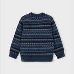 Boy Jacquard Knit Sweater Ref. 15-4381-14