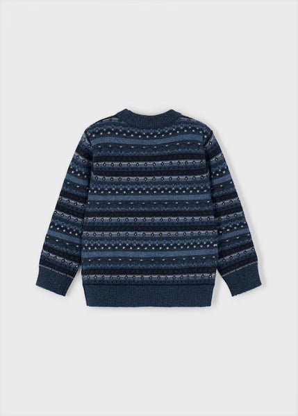 Boy Jacquard Knit Sweater Ref. 15-4381-14