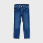 Baby Short Sleeve Henley Polo/ Jeans Ref. 26-3581-56 /3102-27