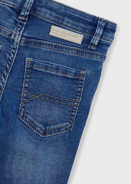 Baby Short Sleeve Henley Polo/ Jeans Ref. 26-3581-56 /3102-27