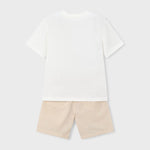 Boy Shorts and Embroidered Shirt Set Ref. 26-3218-45