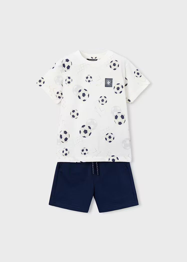 Boy Shorts and Printed T-shirt Set Ref. 26-3607-80