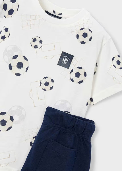 Boy Shorts and Printed T-shirt Set Ref. 26-3607-80