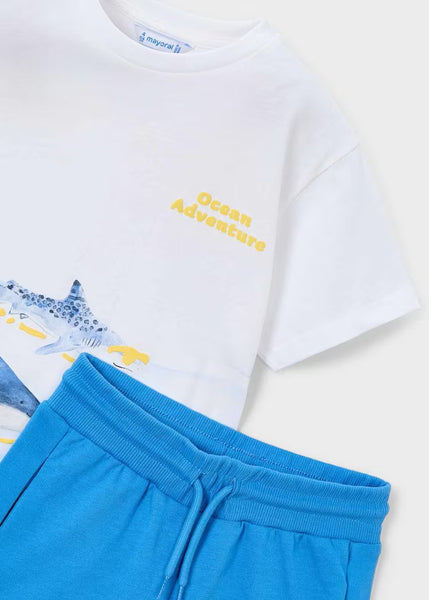 Boy Shorts and Sharks Graphic T-shirt Set Ref. 26-3610-61