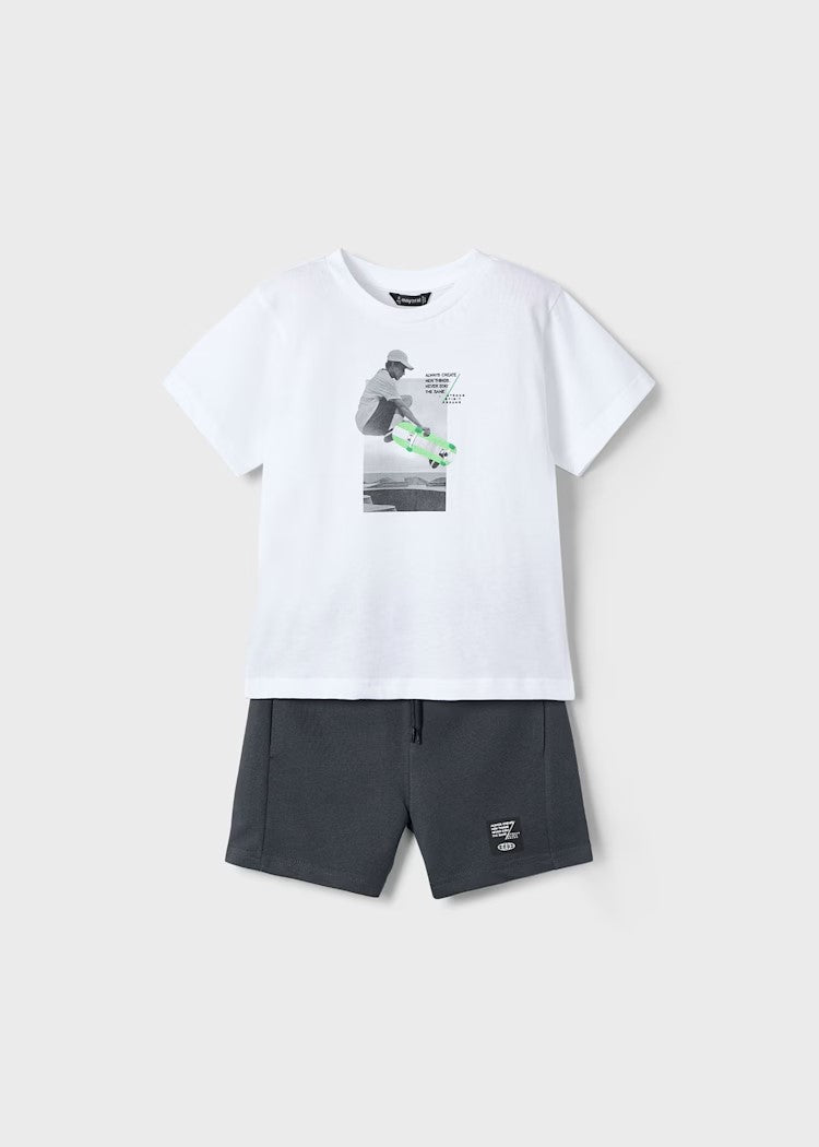Boy Shorts and Skateboard T-Shirt Set Ref. 25-3607-011