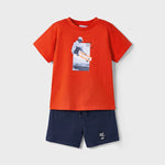 Boy Shorts and Skateboard T-Shirt Set Ref. 25-3607-012