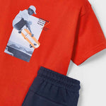 Boy Shorts and Skateboard T-Shirt Set Ref. 25-3607-012