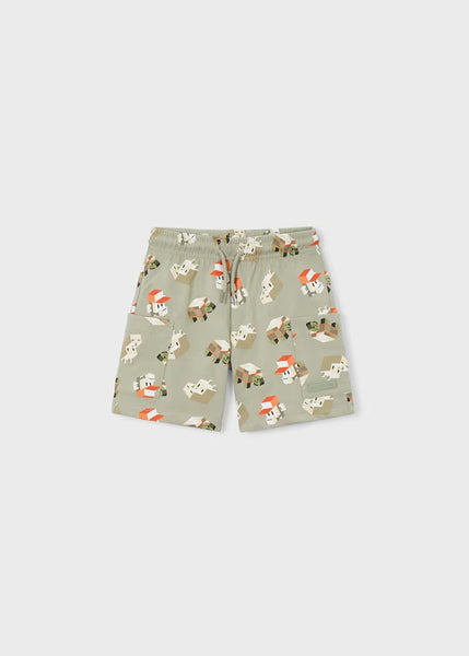 2PES SET Boy Silkscreen Print T-shirt/Shorts Ref. 26-3211-82 /3078-72