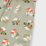 2PES SET Boy Silkscreen Print T-shirt/Shorts Ref. 26-3211-82 /3078-72