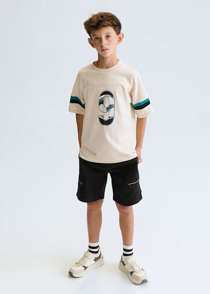 Boy Soccer Graphic T-shirt /Boy Shorts Ref. 26-6032-14/6219-37