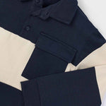 Boy Striped Knit Polo Shirt Ref. 15-4121-19