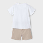 Boy Text T-Shirt and Shorts Set Ref. 25-3608-015