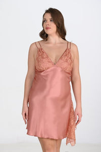 Primoda Plus Size Copper Nightgown 2109
