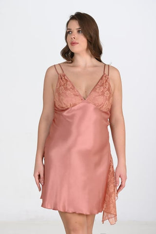 Primoda Plus Size Copper Nightgown 2109